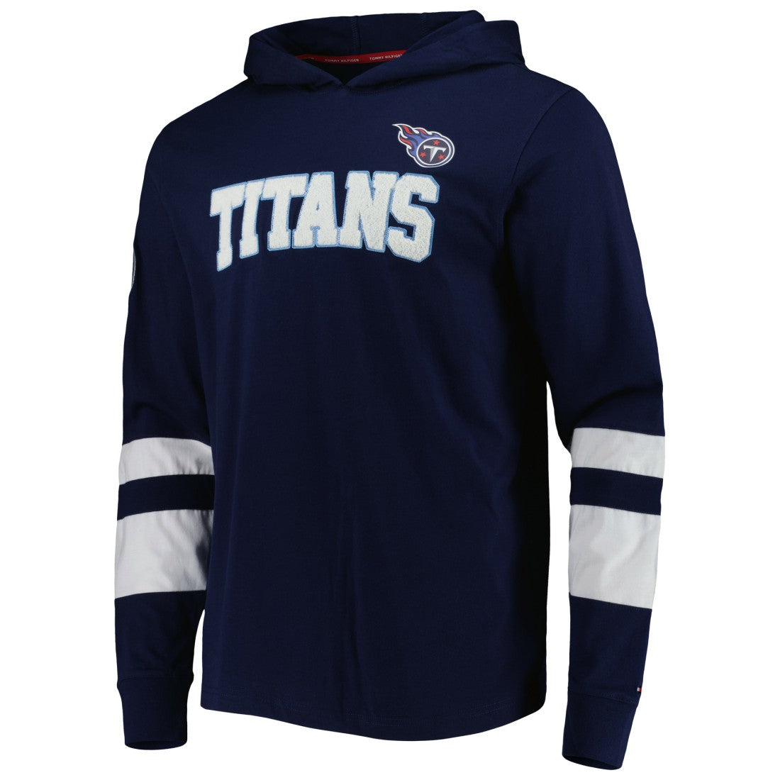 Tennessee Titans  Tommy Hilfiger Alex Long Sleeve Hoodie T-Shirt
