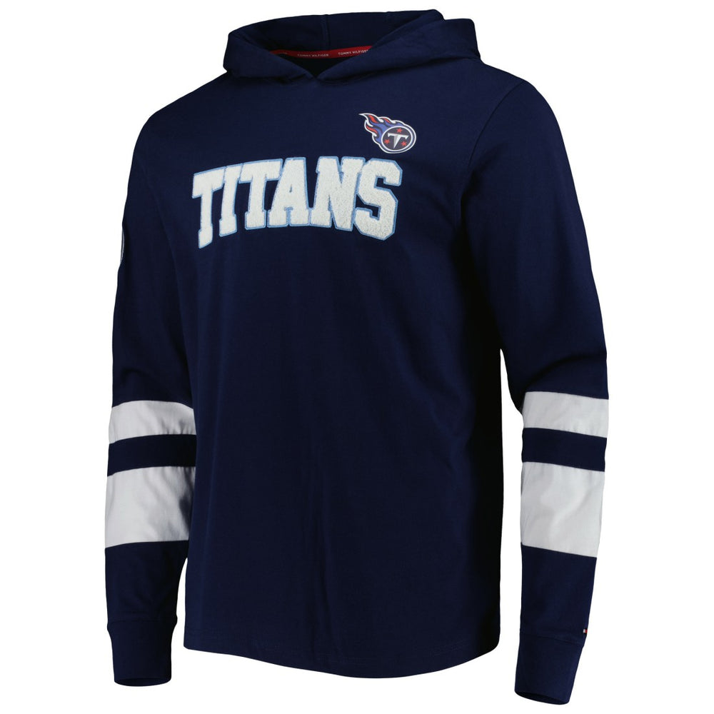 Tennessee Titans  Tommy Hilfiger Alex Long Sleeve Hoodie T-Shirt