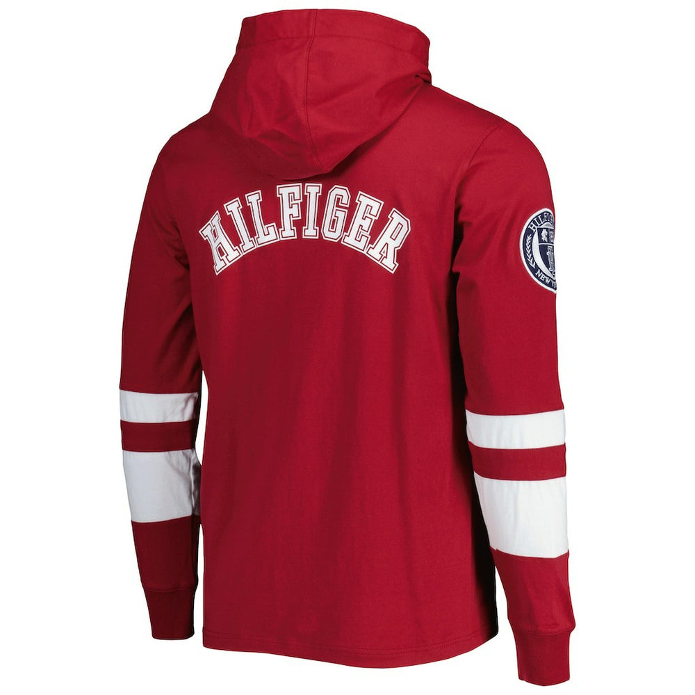 Washington Commanders  Tommy Hilfiger Alex Long Sleeve Hoodie T-Shirt