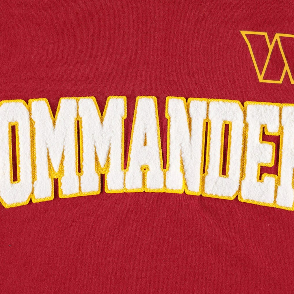 Washington Commanders  Tommy Hilfiger Alex Long Sleeve Hoodie T-Shirt