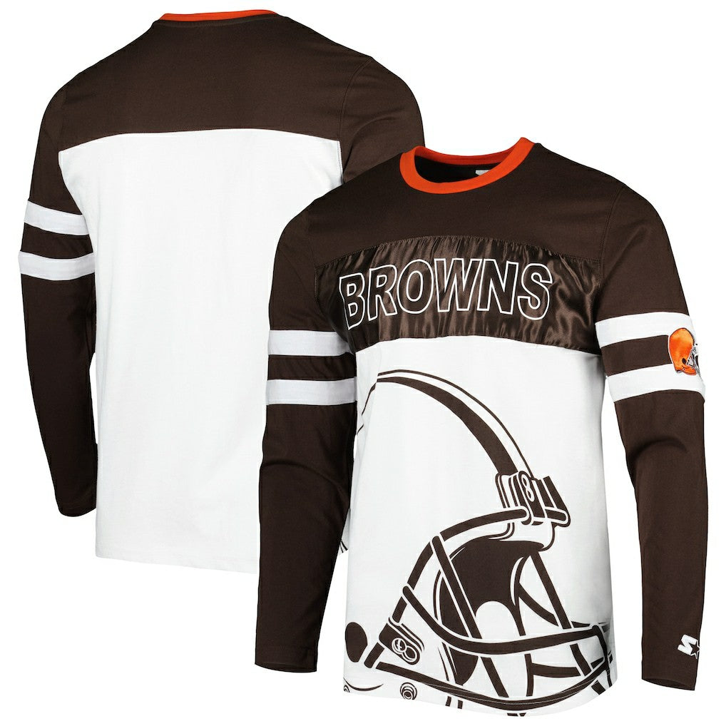 Cleveland Browns  Starter Halftime Long Sleeve T-Shirt