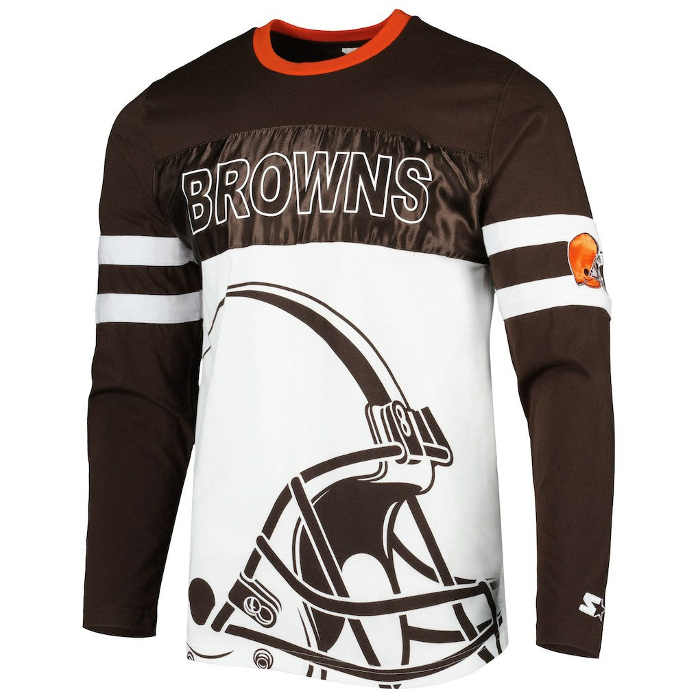 Cleveland Browns  Starter Halftime Long Sleeve T-Shirt