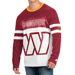 Washington Commanders  Starter Halftime Long Sleeve T-Shirt