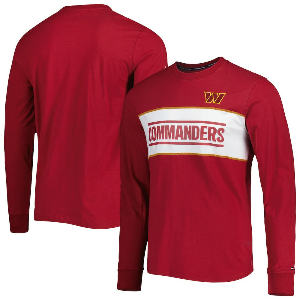Washington Commanders  Tommy Hilfiger Peter Team Long Sleeve T-Shirt