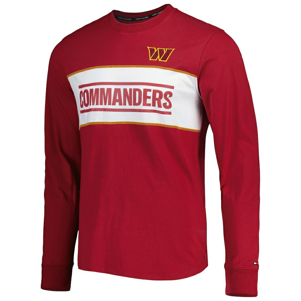 Washington Commanders  Tommy Hilfiger Peter Team Long Sleeve T-Shirt