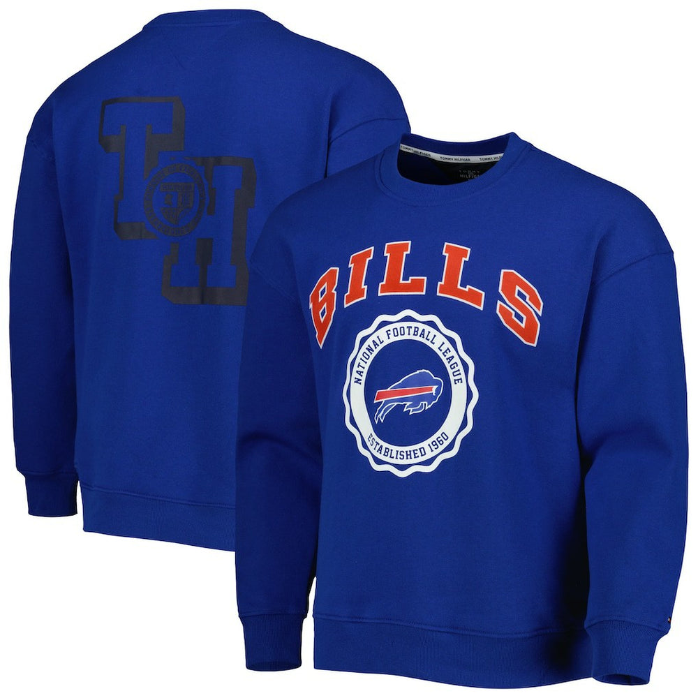 Buffalo Bills  Tommy Hilfiger Ronald Crew Sweatshirt