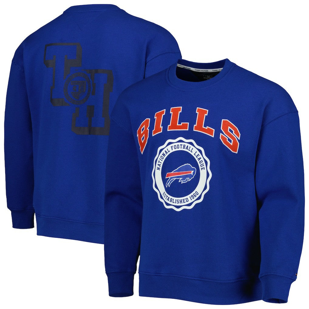 Buffalo Bills  Tommy Hilfiger Ronald Crew Sweatshirt