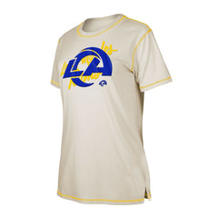 Los Angeles Rams New Era Women's Split T-Shirt