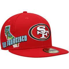 San Francisco 49ers New Era Stateview 59FIFTY Fitted Hat