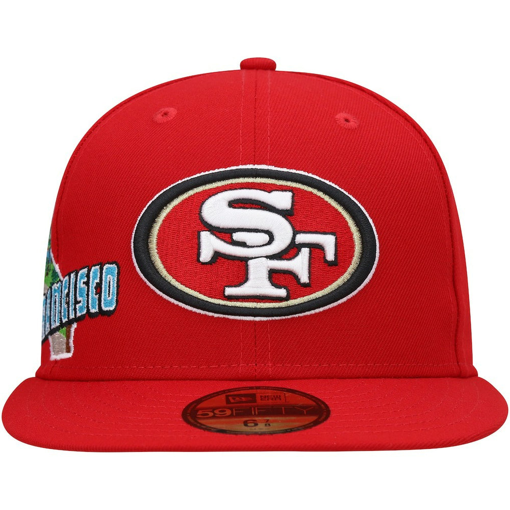 San Francisco 49ers New Era Stateview 59FIFTY Fitted Hat