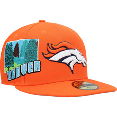 Denver Broncos New Era Stateview 59FIFTY Fitted Hat