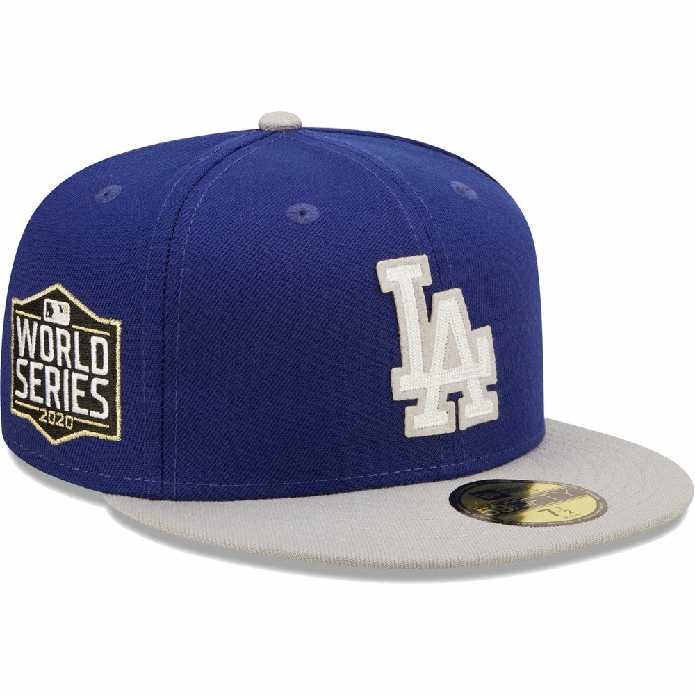 Los Angeles Dodgers New Era 2020 World Series Champions  Letterman 59FIFTY Fitted Hat | MLB Shop