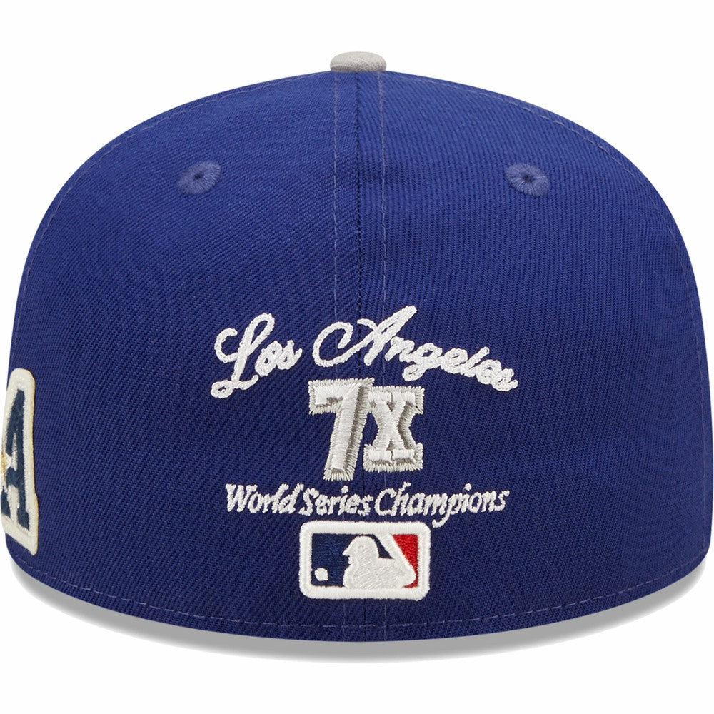 Los Angeles Dodgers New Era 2020 World Series Champions  Letterman 59FIFTY Fitted Hat | MLB Shop