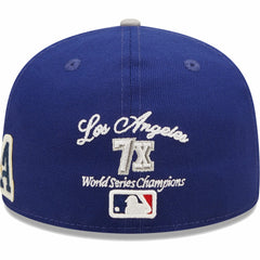 Los Angeles Dodgers New Era 2020 World Series Champions  Letterman 59FIFTY Fitted Hat | MLB Shop
