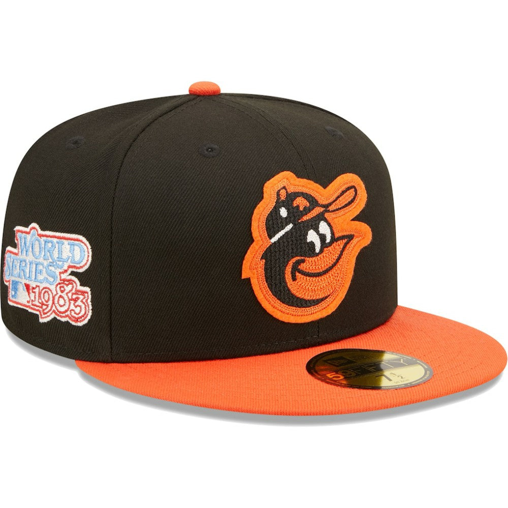 Baltimore Orioles New Era 1983 World Series Champions  Letterman 59FIFTY Fitted Hat | MLB Discount