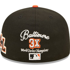 Baltimore Orioles New Era 1983 World Series Champions  Letterman 59FIFTY Fitted Hat | MLB Discount