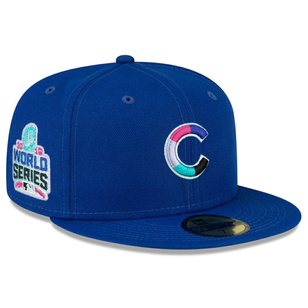 Chicago Cubs New Era 2016 World Series Polar Lights 59FIFTY Fitted Hat | MLB Outlet