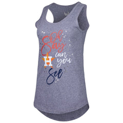 Houston Astros Touch Women's Americana Tri-Blend Racerback Tank Top | MLB Sale