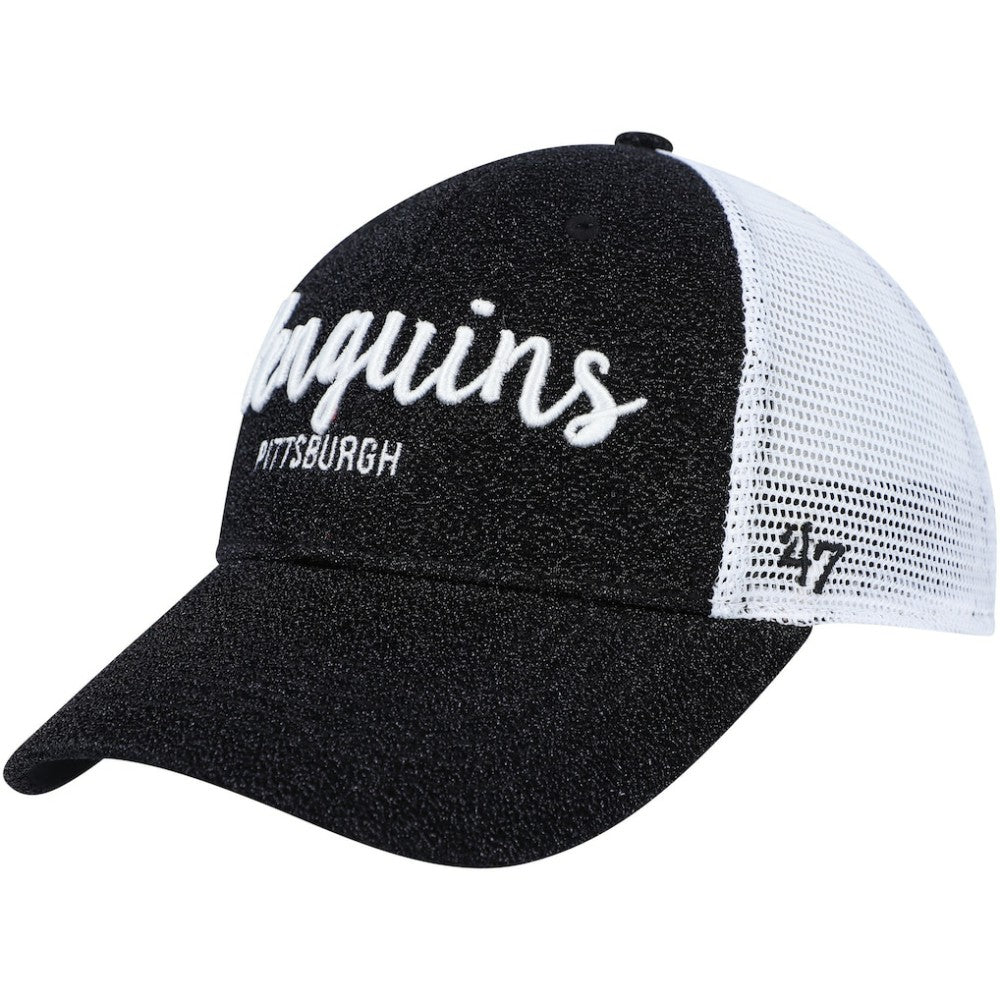 Pittsburgh Penguins '47 Women's Encore MVP Trucker Snapback Hat Online