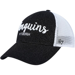 Pittsburgh Penguins '47 Women's Encore MVP Trucker Snapback Hat Online