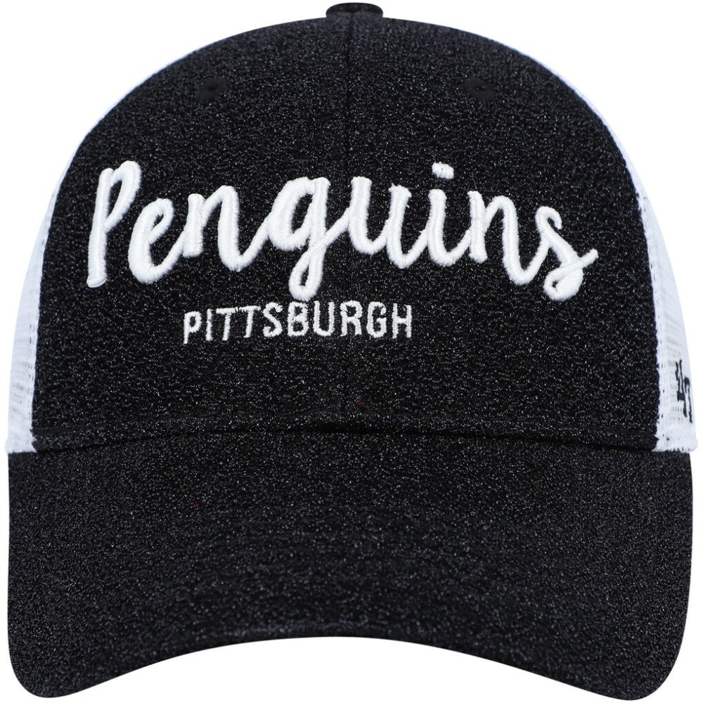 Pittsburgh Penguins '47 Women's Encore MVP Trucker Snapback Hat Online