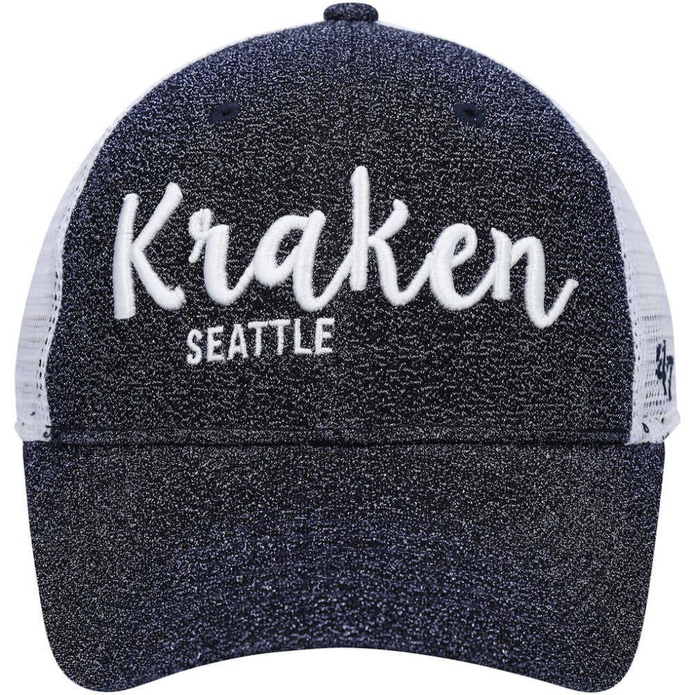 Seattle Kraken '47 Women's Encore MVP Trucker Snapback Hat For Sale