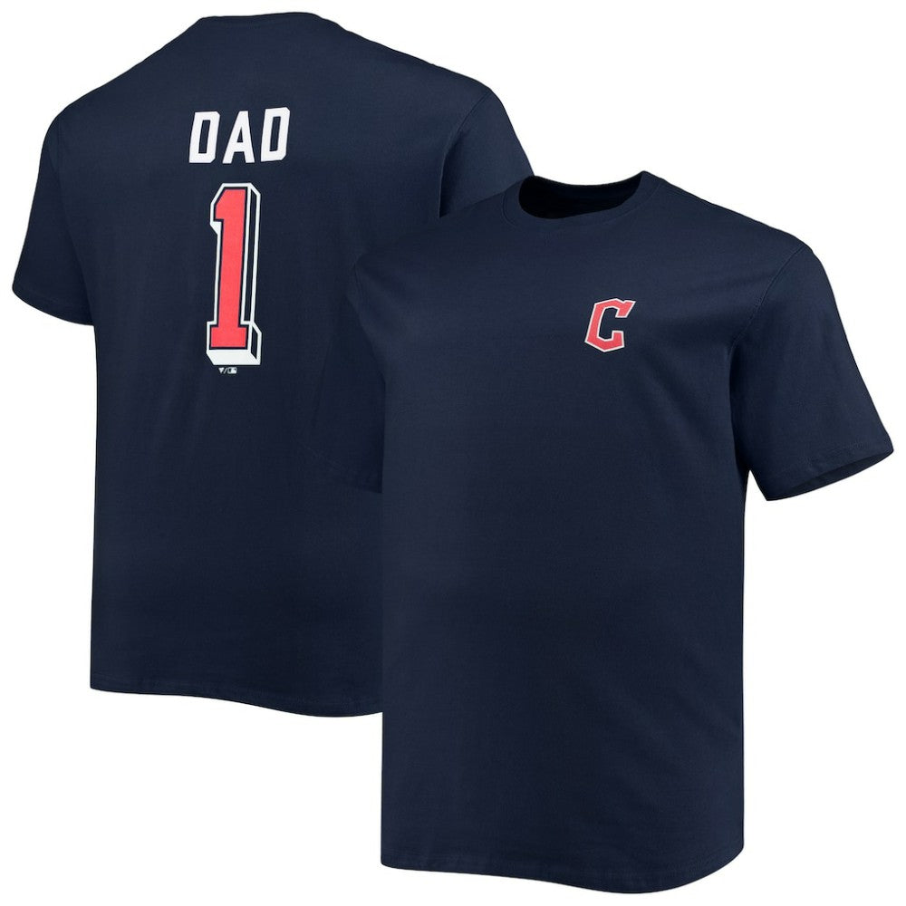 Cleveland Guardians Big & Tall Father's Day #1 Dad T-Shirt | MLB Online