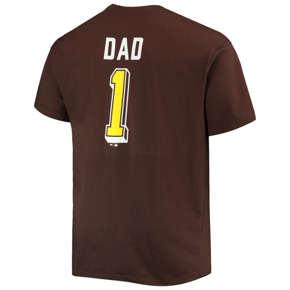 San Diego Padres Big & Tall Father's Day #1 Dad T-Shirt | MLB US
