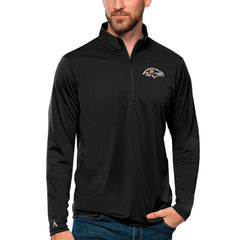 Baltimore Ravens  Antigua Tribute Quarter-Zip Lightweight Pullover Top