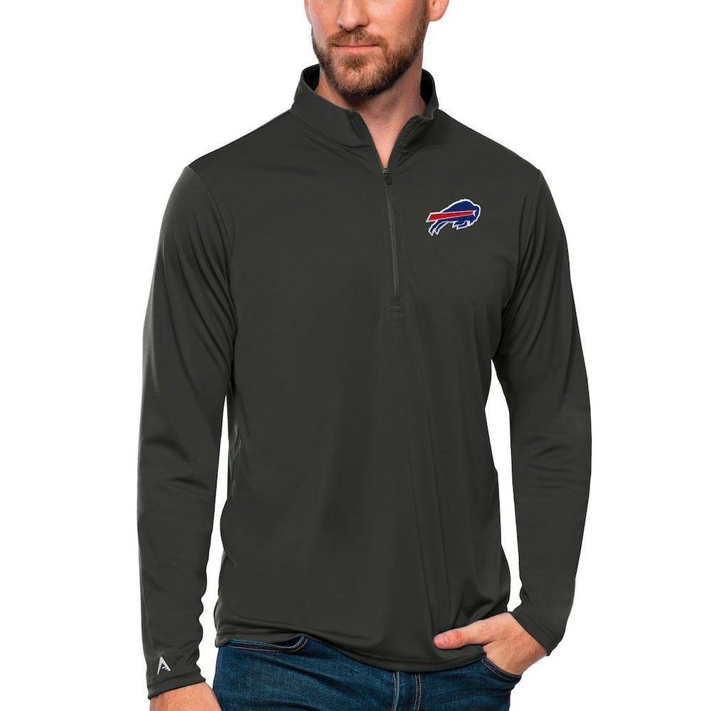 Buffalo Bills  Antigua Tribute Quarter-Zip Lightweight Pullover Top