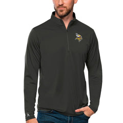 Minnesota Vikings  Antigua Tribute Quarter-Zip Lightweight Pullover Top