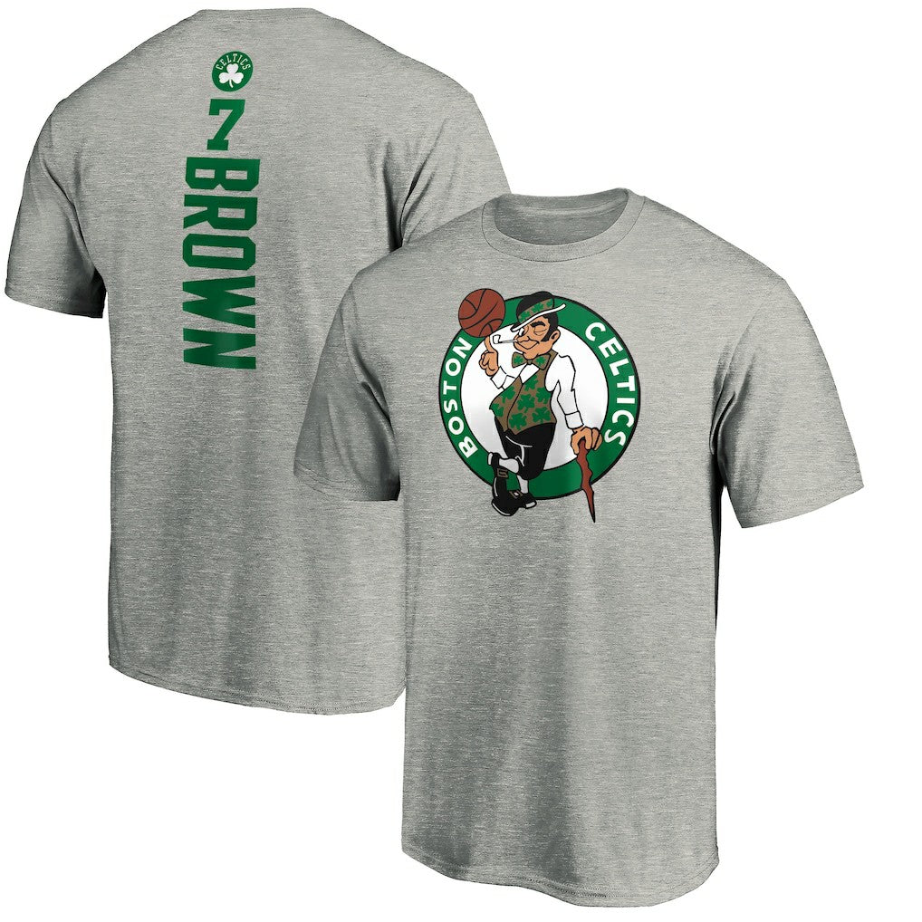 Jaylen Brown Boston Celtics Playmaker Name & Number T-Shirt New