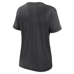 Las Vegas Raiders Fanatics Women's Hit Snow Washed T-Shirt