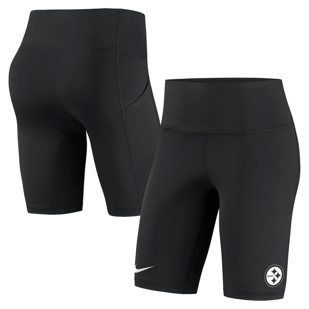Pittsburgh Steelers Nike Women's Biker Shorts