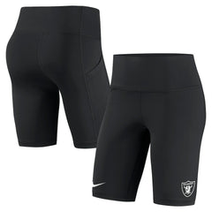 Las Vegas Raiders Nike Women's Biker Shorts