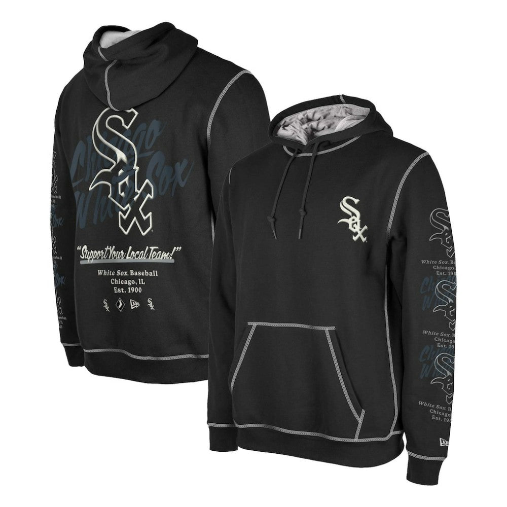 Chicago White Sox New Era Team Split Pullover Hoodie | MLB US