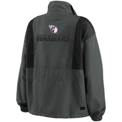 Cleveland Guardians WEAR by Erin Andrews Women's Packable Half-Zip Jacket | MLB US