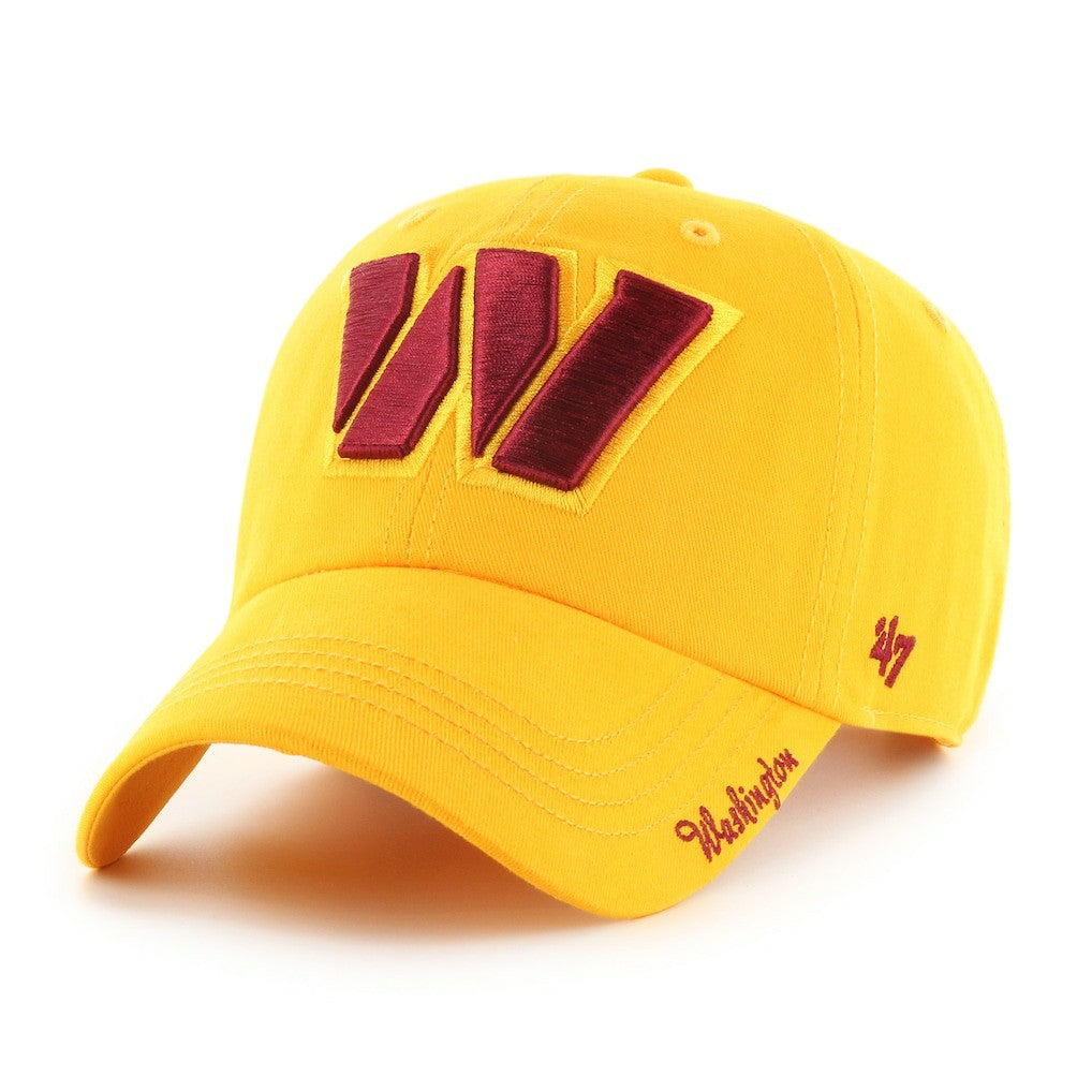 Washington Commanders 47 brand '47 Women's Miata Clean Up Secondary Logo Adjustable Hat