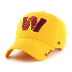 Washington Commanders 47 brand '47 Women's Miata Clean Up Secondary Logo Adjustable Hat