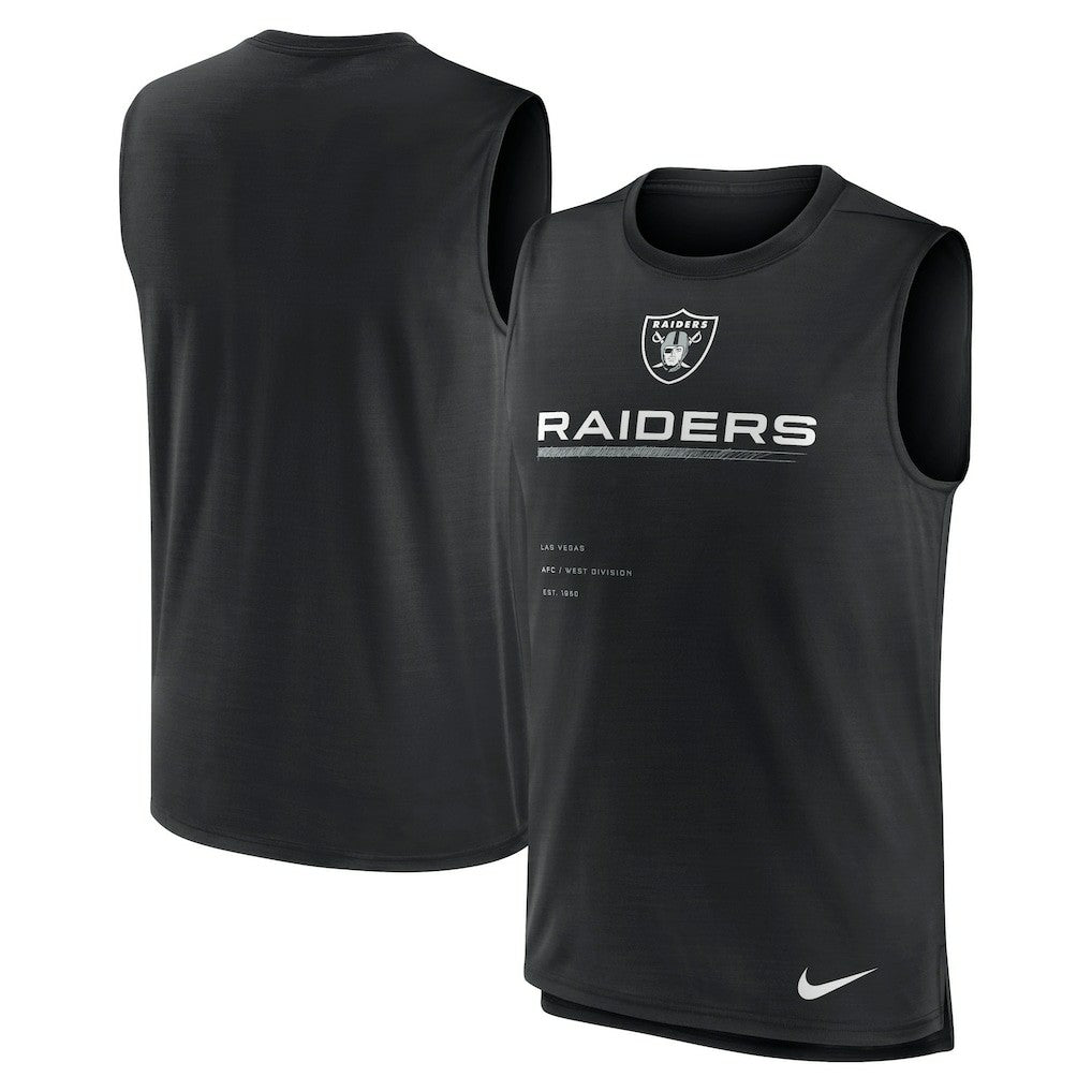 Las Vegas Raiders Nike Muscle Trainer Tank Top