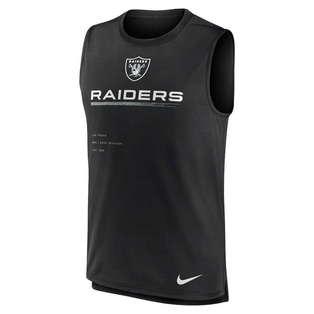 Las Vegas Raiders Nike Muscle Trainer Tank Top
