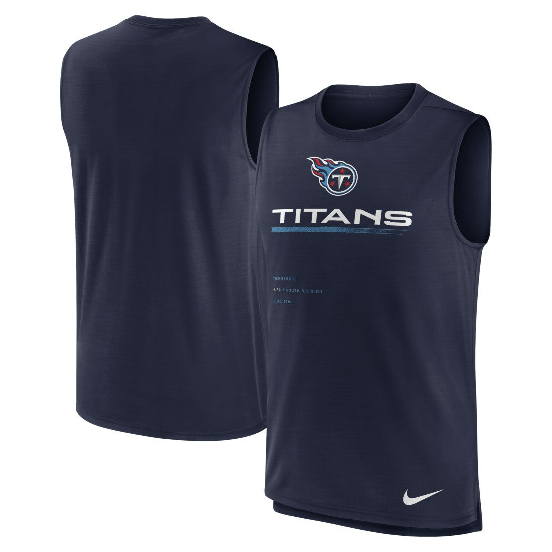Tennessee Titans Nike Muscle Trainer Tank Top