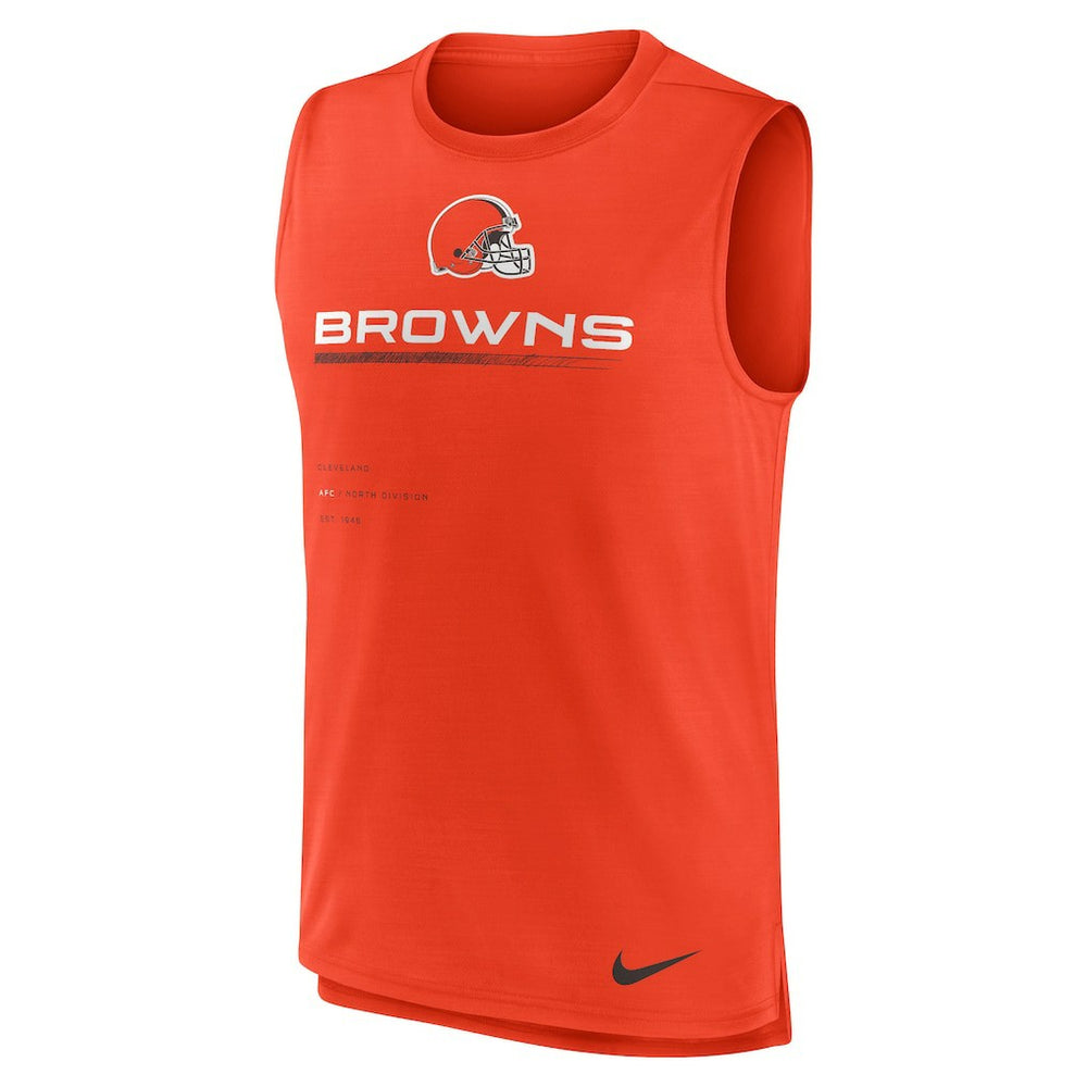 Cleveland Browns Nike Muscle Trainer Tank Top