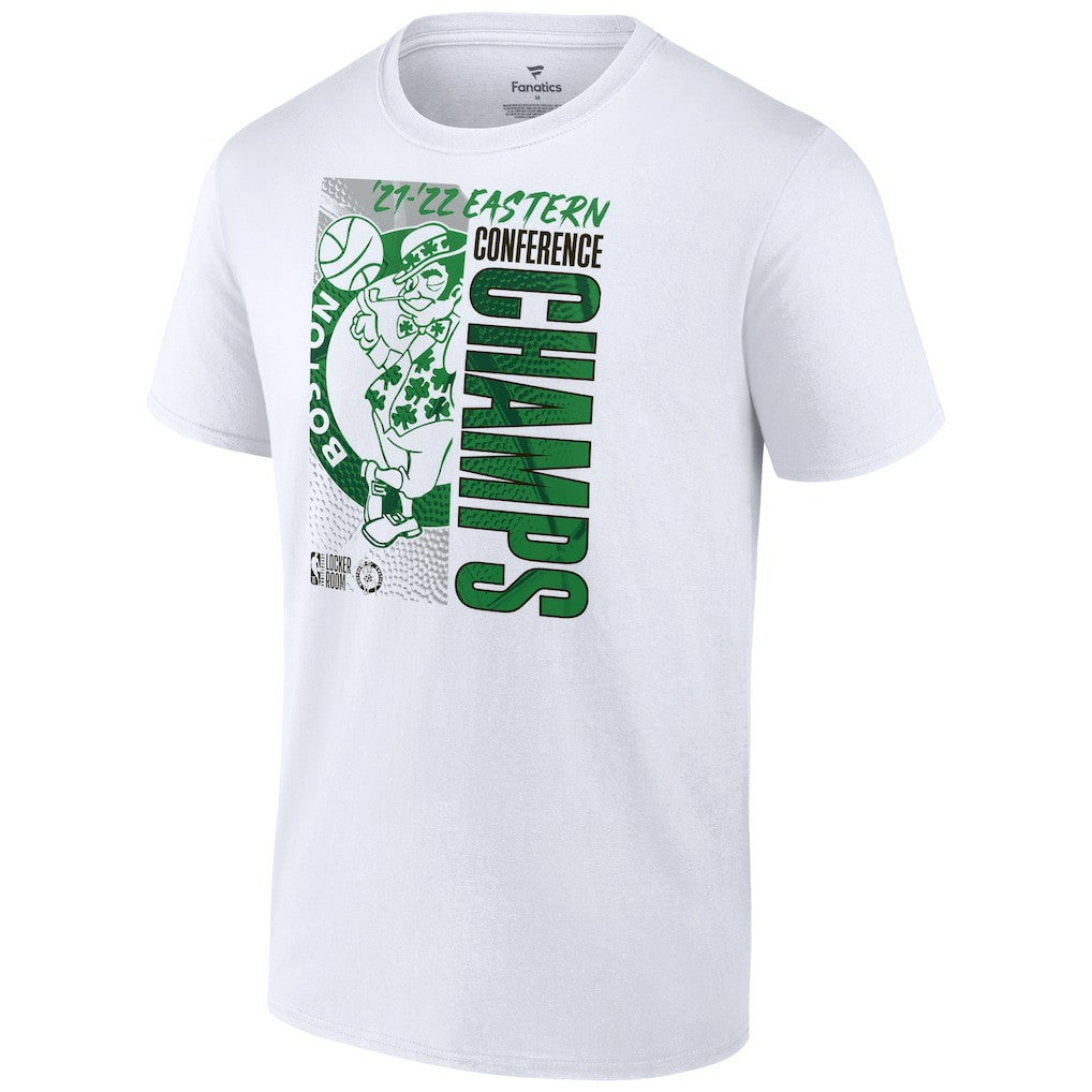 Boston Celtics 2022 Eastern Conference Champions Locker Room T-Shirt For Sale