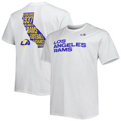 Los Angeles Rams Fanatics Big & Tall Hometown Collection Hot Shot T-Shirt