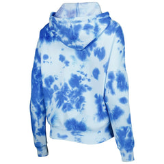 Los Angeles Chargers New Era Women's Cloud Dye Fleece Pullover Hoodie