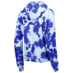 New England Patriots New Era Women's Cloud Dye Fleece Pullover Hoodie