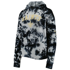 New Orleans Saints New Era Women's Cloud Dye Fleece Pullover Hoodie