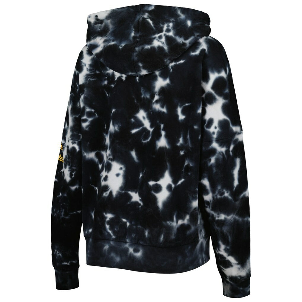 Pittsburgh Steelers New Era Women's Cloud Dye Fleece Pullover Hoodie