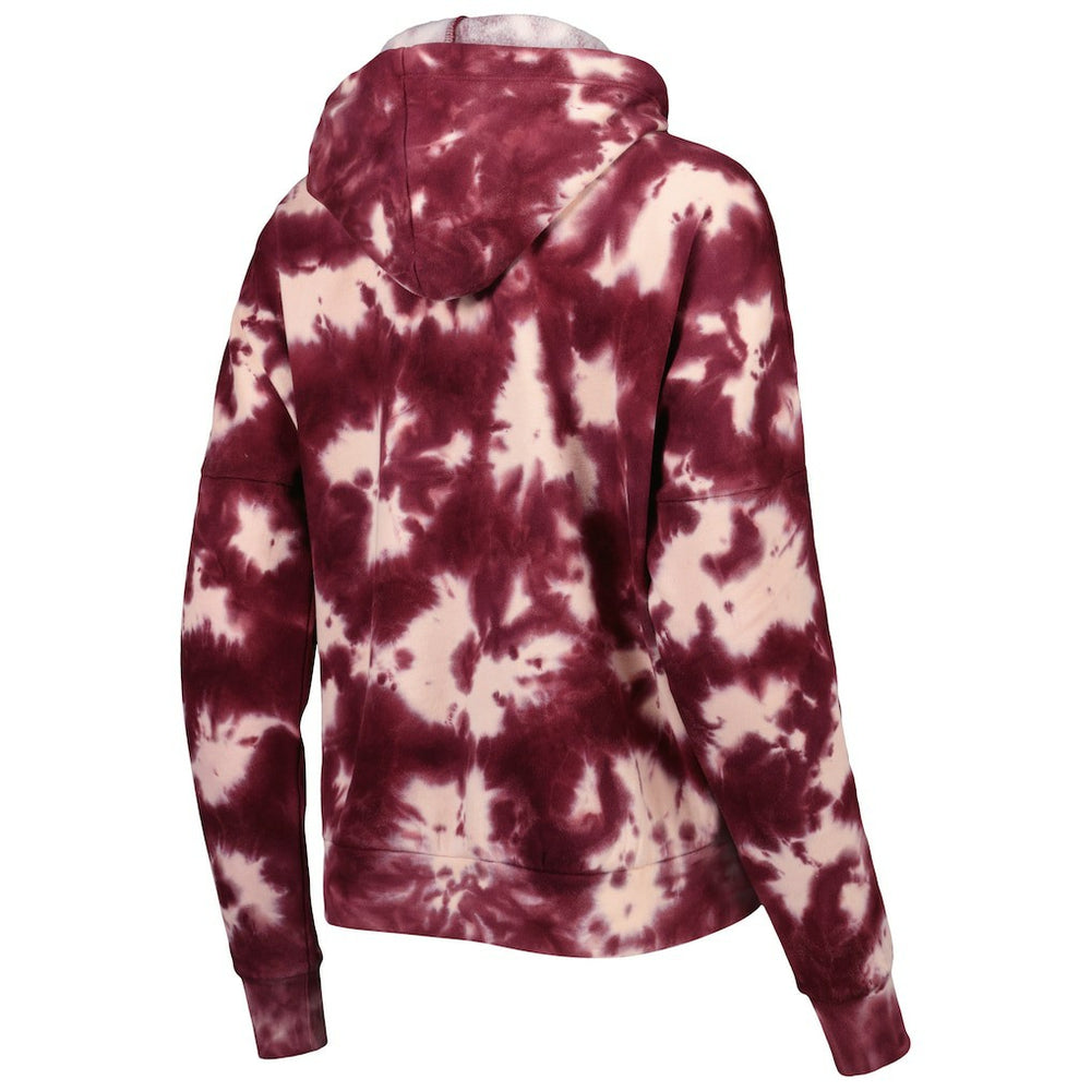 Washington Commanders New Era Women's Cloud Dye Fleece Pullover Hoodie